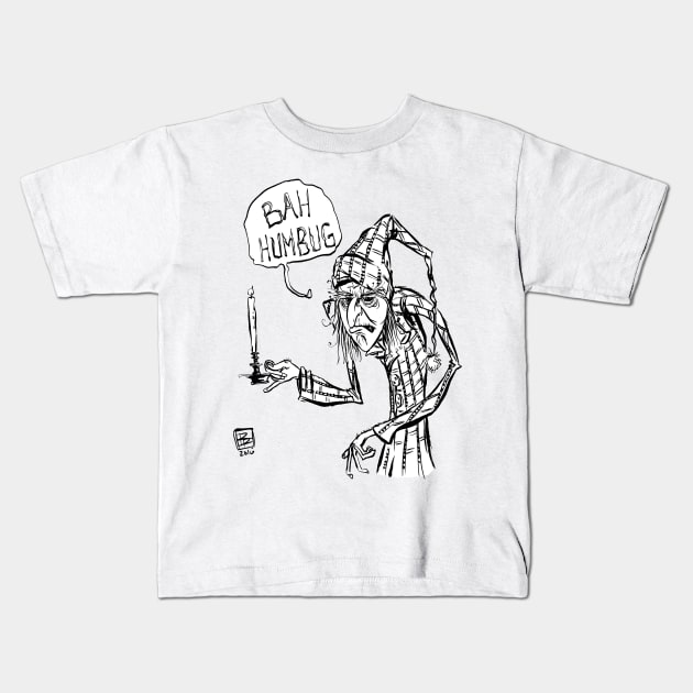 Bah Humbug Kids T-Shirt by obillwon